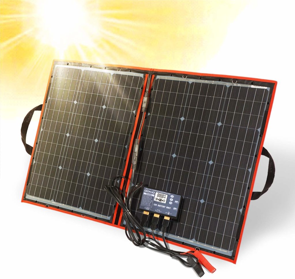 DOKIO 80W Solar Panel Kit 12V / 18V