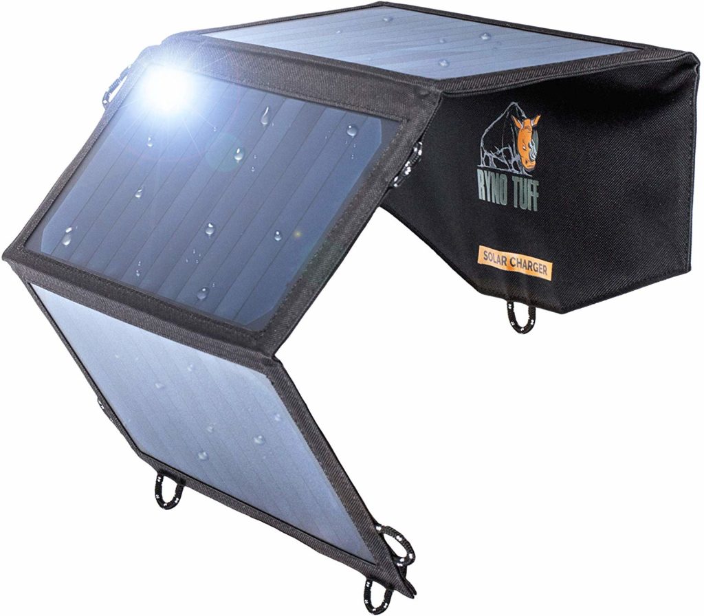 Ryno-Tuff Portable Solar Charger for Camping